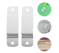 12 pezzi di clip di ricambio in metallo per pantaloni con supporto per metro a