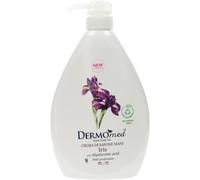 12 pezzi di crema di sapone mani dermomed all'iris con acido ialuronico - 1l
