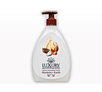 12 pezzi di crema di sapone mani luxury alle mandorle e karité - 750 ml