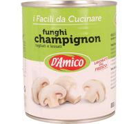 12 pezzi di d'amico champignon al naturale gr.800