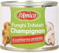 12 pezzi di d'amico funghi champignon trifolati latta gr 180