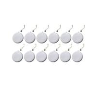 12 pezzi di decorazioni natalizie fai da te, decorazioni per l'albero di