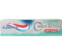 12 pezzi di dentifricio aquafresh multi-action extra fresh protezione extra per