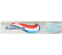 12 pezzi di dentifricio aquafresh white & brilliant per denti più brillanti - 75