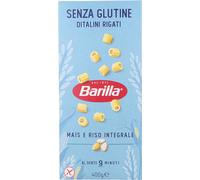 12 pezzi di ditalini rigati barilla senza glutine mais e riso - 400 gr