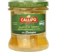 12 pezzi di filetti di tonno all'olio extravergine di oliva callipo - 150 gr