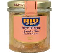 12 pezzi di filetti di tonno rio mare all'olio d'oliva lavorati a mano in baratt