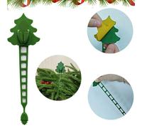 12 pezzi di ganci per ghirlande natalizie in silicone con cinghie adesive