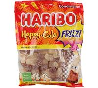 12 pezzi di haribo caramelle happy cola frizzi gr175