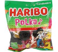 12 pezzi di haribo caramelle polka gr.175