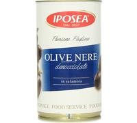 12 pezzi di iposea olive nere denoc.lattina gr.370