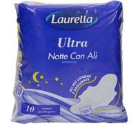 12 pezzi di laurella ultra notte ali pz.10