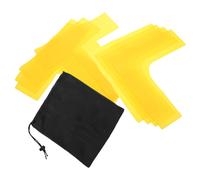 12 pezzi di linee di campo da pickleball kit di marcatura portatile per campi