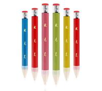 12 Pezzi di Matite Jumbo in Legno per Oggetti di Scena, Matita Grande Diver8224