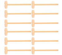 12 pezzi di mazza di legno che batte il mazza di legno per rompere il cuore,