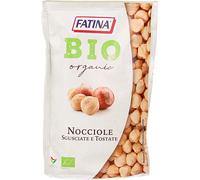 12 pezzi di nocciole sgusciate e tostate fatina bio organic in bustina - 100 gr