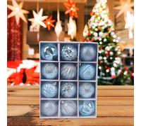 12 Pezzi Di Palline Di Natale, Ornamenti Per L'albero Di Natale Per