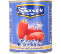 12 pezzi di pomodori pelati interi tagliamonte in succo di pomodoro - 800 gr