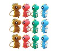 12 pezzi di portachiavi da 12 pezzi Dinosauro Creativo Creative Key Key Ring