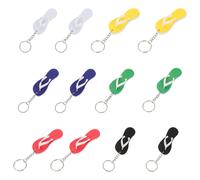 12 pezzi di portachiavi da ginnastica Hawaiian Cavani Funny Key Decor eva