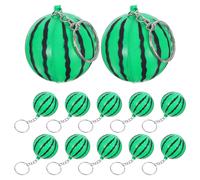 12 pezzi di portachiavi di crash di crash di frutta realistica per la festa di