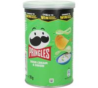 12 pezzi di pringles sour cream & onion gr.70