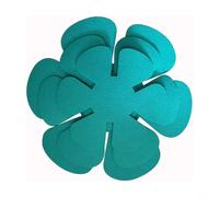 12 pezzi di protezioni per pentole e padelle in feltro spesso, separatori per utensili da cucina multi-taglia impilabili per prevenire graffi e proteggere gli strumenti da cucina (Blu lago)