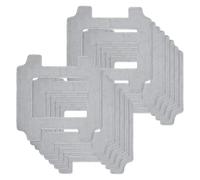 12 Pezzi Di Ricambio Per Panno Robot Per Pulizia Finestre, Compatibile Con Ecovacs WINBOT W2S Omni, Salviette Per Pulizia In Microfibra, Accessorio Robot Per Finestre
