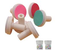 12 pezzi di ricambio per smerigliatrice per unghie per bambini Multi Grit Grinding allegati sicuri per il bambino infantile 2 scatole teste smerigliatrice per unghie per neonati