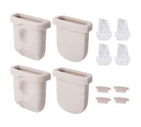 12 pezzi di ricambio per tiralatte eufy, include 4 diaframmi in silicone, 4 valvole a becco d'anatra e coperture per ugelli, kit di accessori compatibili con eufy S1 Pro/S1/E10/E20