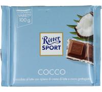 12 pezzi di ritter sport cocco gr.100