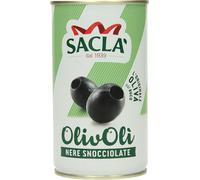 12 pezzi di saclà olivoli nere snocciolate latt.gr.330