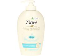 12 pezzi di sapone detergente dove care & protect con antibatterico - 250 ml