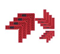 12 pezzi di squadre di posizionamento a 90 gradi, morsetti angolari in plastica ad alta resistenza per la lavorazione del legno, set di attrezzi da falegname con angolo preciso di