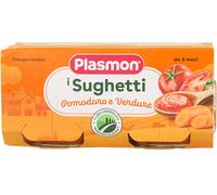 12 pezzi di sugo pomodoro e verdure i sughetti plasmon - 2 x 80 gr