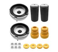 12 pezzi di supporto ammortizzatore anteriore con supporto superiore inferiore e kit di fermaporta compatibili con BMW X5 2007-2009 X6 2008-2009 Sostituisce 31336788776 31336774738 31336776391