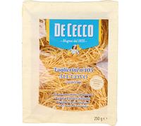 12 pezzi di taglierini n. 105 all'uovo de cecco - 250 gr