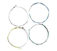 12 pezzi di violino stringhe nylon core inossidabile in acciaio inossidabile in alluminio mg corde di sostituzione in lega per 1/2 1/4 3/4 4/4 violini di dimensioni musicisti