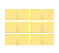 12 pezzi escludi-api in plastica, tavola separatore per api traspirante, telaio isolante per alveare multiuso da 18,11 x 18,11 pollici per la gestione della colonia e la produzione (Gialla)