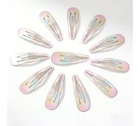 12 pezzi Fermagli per capelli colorati a forma di sirena, fermagli alla moda per frangia, accessori per capelli da festa, perfetti come piccolo regalo di compleanno, da viaggio Tagli UnicaFrutta & ver