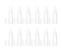12 Pezzi Flacone Cosmetico a Pressione, Vuoto, 5ml 10 Ml | As e Pp, Dosaggio a Pompa per Piccoli Volumi, per Struccante e Sapone Liquido