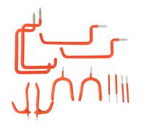 12 pezzi ganci a vite pesanti a vite durevoli per parete e soffitto del garage