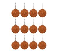 12 pezzi ganci per tende per doccia facili da usare per il rivestimento