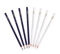 12 Pezzi Gesso da Sarta - Blu & Bianco Matita Gesso per Sarta Pennarello per Tessuti Gessi da Sarta Colorati Multifunzionale Gesso per Marcatura Tessuto