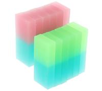 12 Pezzi Gommine a Blocco Gelatine Creative in PVC per Studenti