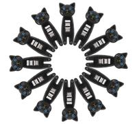 12 Pezzi Graffette Memo a Forma di Gatto, Set da 2 | Stile Carino e Giocoso, per Sacchetti di Pane e Coupon, Uso Viaggio e Cucina