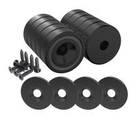 12 Pezzi Magneti 10 KG Forza 20 X 7 Mm Con Foro E Capsula, Magnete Al Neodimio C