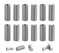 12 pezzi manicotto filettato M6 su M4, adaptatore filettatura M6, inserti filettati, kit di riparazione, boccole filettate in metallo per automobili e turbine a vapore