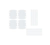 12 pezzi Maniglia dell'auto adesivi autoadesivi per graffi e urti,maniglia della porta dell'auto pellicola protettiva trasparente per la maniglia della porta dell'auto e protezione della vernice