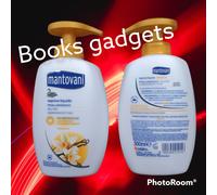 12 pezzi Mantovani Sapone Liquido Ipoallergenico Neutro alla Vaniglia 300ml